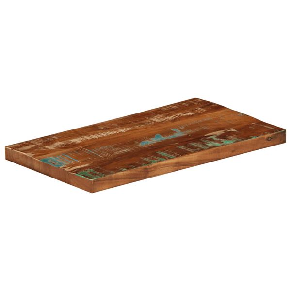 vidaXL Table Top 50x30x3.8 cm Rectangular Solid Wood Reclaimed