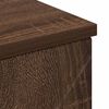 vidaXL Bathroom Cabinet with Drawer Brown Oak 30 x 35 x 80 cm
