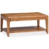 vidaXL Coffee Table Solid Wood 88x50x38 cm