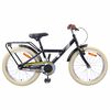 vidaXL Kids Bike 24'' for 8-12 Years Old Black