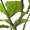 vidaXL Artificial Ficus Tree 30 Leaves 125 cm Green