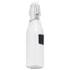 vidaXL Glass Bottles with Clip Closure 12 pcs Round 250 ml