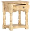 vidaXL Bedside Cabinet 40x35x50 cm Solid Mango Wood