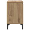 vidaXL Bedside Cabinet Artisan Oak 40 x 30 x 50 cm Engineered Wood