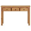 vidaXL Dressing Table 110x40x75 cm Solid Oak Wood