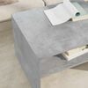 vidaXL Coffee Table Concrete Grey 60 x 50 x 40 cm Engineered Wood