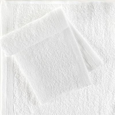 vidaXL Guest Towels 50 pcs Cotton 350 gsm 30x30 cm White