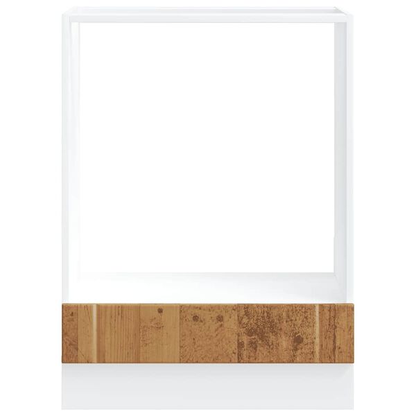vidaXL Oven Cabinet Lucca Old Wood Engineered Wood
