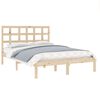 vidaXL Bed Frame without Mattress 120x190 cm Small Double Solid Wood