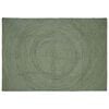 vidaXL Area Rugs Olive Green 240 x 340 cm Jute