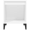 vidaXL Bedside Cabinets 2 pcs White 40x35x50 cm