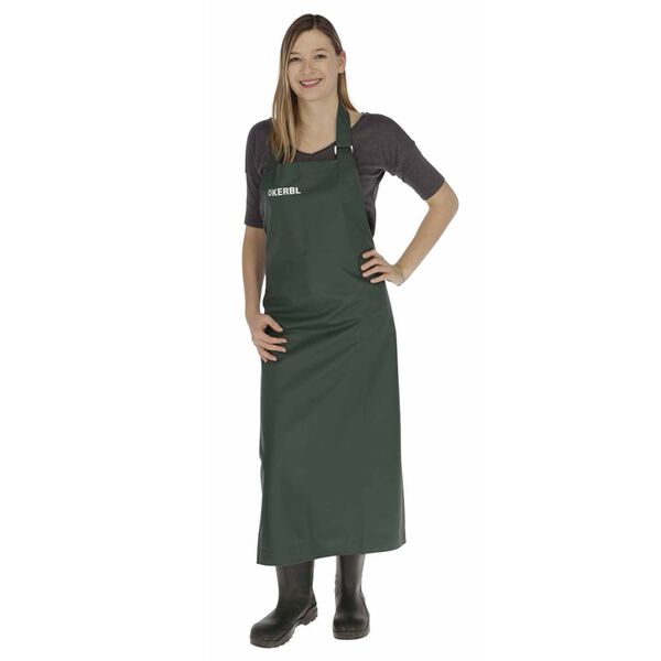 Kerbl Milking Apron Premium 125x118 cm Green 15614
