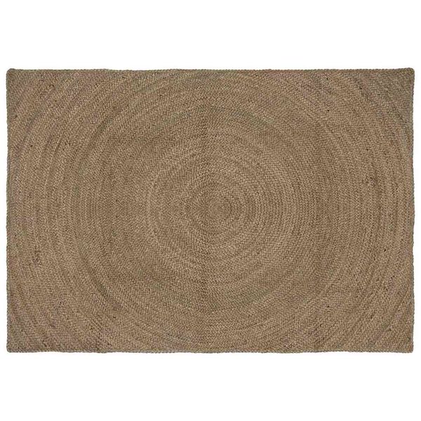 vidaXL Area Rugs Rectangular Grey 120 x 170 cm Jute