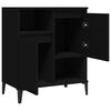 vidaXL Sideboard Black 60x35x70 cm Engineered Wood