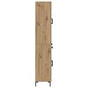 vidaXL Highboard with Drawer 2 pcs Artisan Oak Engineered Wood