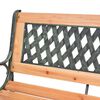 vidaXL Garden Bench 122 cm Wood