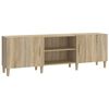 vidaXL TV Cabinet Sonoma Oak 150x30x50 cm Engineered Wood