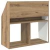 vidaXL Kids Bookshelf Artisan Oak 72.5 x 29.5 x 69 cm Engineered Wood