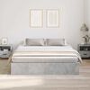 vidaXL Storage Bed Frame Concrete Grey 180 x 200 cm Engineered Wood
