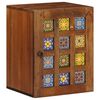 vidaXL Bathroom Hanging Cabinet with Storage Walnut 38 x 33 x 48 cm
