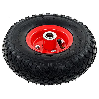 vidaXL Sack Truck Wheels 2 pcs Rubber 3.00-4 (245x82)