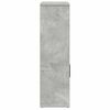 vidaXL Bookcase Concrete Grey 60x24x85 cm Engineered Wood