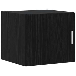 vidaXL Wall Cabinet Black Oak 45 x 42.5 x 40 cm Engineered Wood