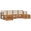 vidaXL Outdoor Sofa Set 6 pcs Natural