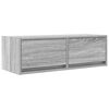 vidaXL TV Cabinets 2 pcs Grey Sonoma 80x31x25.5 cm Engineered Wood