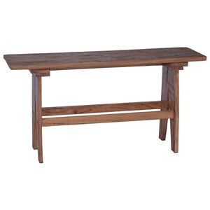 vidaXL Bench Natural 100 x 30 x 50 cm Solid Reclaim wood