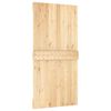 vidaXL Door NARVIK Natural 100 x 210 cm Solid Pine Wood