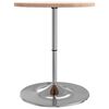 vidaXL Bar Table Ø60x90.5 cm Solid Wood Oak