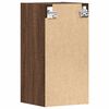 vidaXL Hanging Cabinet Riga Brown Oak 30x29.5x60 cm Engineered Wood