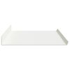 vidaXL Floating Shelf Wall-mounted 4 pcs White 80 x 18 x 2.5 cm Steel