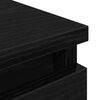 vidaXL TV Cabinet Black 40x35x54 cm Engineered Wood