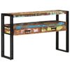 vidaXL Console Table Multicolour 120 x 33 x 75 cm Solid Reclaim Wood