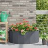 vidaXL Planter Anthracite 90 x 45 x 35 cm Steel