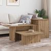 vidaXL Console Table Artisan Oak 80 x 50 x 225 cm Engineered Wood