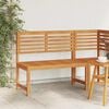 vidaXL Garden Bench Brown 100 x 50 x 91cm Solid Acacia wood
