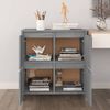 vidaXL Sideboard Grey Sonoma 70x41x75 cm Engineered Wood