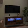vidaXL TV Wall Cabinet Old Wood 100 x 30 x 40 cm Engineered Wood