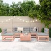 vidaXL 6 Piece Garden Sofa Set Solid Wood Douglas Fir