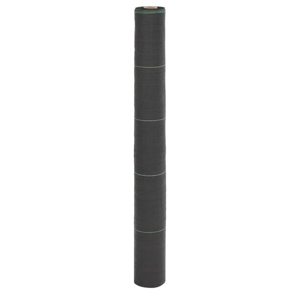 vidaXL Weed Membrane Black 1x50 m PP