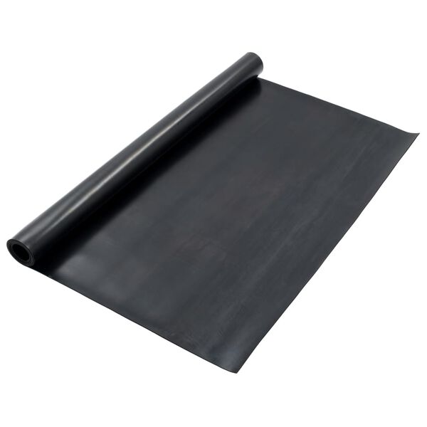 vidaXL Floor Mat Anti-Slip Rubber 1.2x2 m 3 mm Smooth