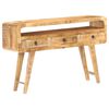 vidaXL Sideboard 120x30x75 cm Rough Mango Wood