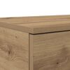 vidaXL Bed Drawers Artisan Oak 120 x 36.5 x 16.5 cm Engineered Wood