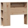 vidaXL Bookcase Bed without Mattress 90x200cm Solid Wood Pine