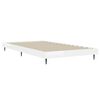 vidaXL Bed Frame without Mattress High Gloss White 90x200 cm