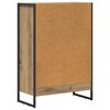 vidaXL Book Cabinet Artisian Oak 60 x 30 x 86.5 cm Engineered Wood