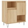 vidaXL Sideboards 3 pcs Sonoma Oak Engineered Wood